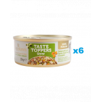 APPLAWS Taste Troppers Tocanita caine, cu pui, miel si morcov 6x156 g