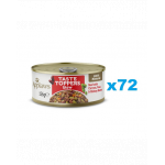 APPLAWS Taste Toppers conserve tocana caini, cu carne de vita, morcovi si mazare 72x156 g
