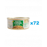 APPLAWS Taste Toppers Conserve hrana caine, cu piept de pui, ficat de vita, dovleac in sos 72x156 g