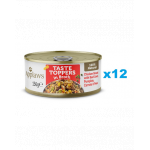APPLAWS Taste Toppers set conserve caine, Piept de pui, ficat de vita, dovleac in sos 12x156 g