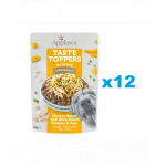 APPLAWS Taste Toppers in Gravy Chicken Set plicuri caine, cu pui in sos 12x85 g