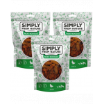 SIMPLY FROM NATURE Meat Noodles din rata pentru caini 3x80 g