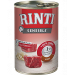 RINTI Sensible vita si orez 400 g + 1 GRATIS, pentru caini