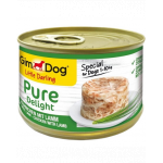 GIMDOG Pure Delight Chicken&amp;Lamb 150 g hrana caini pui si miel, pentru rasa mica