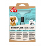8IN1 Perfect Coat DeShedder Dog L perie pentru caini