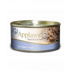 APPLAWS Cat Adult Ocean Fish in Broth 156 g hrana pisica, cu peste oceanic