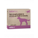 NUTRAVET Nutraflora 48 Capsule probiotice caini si pisici, sustinere intestinala si imunitara
