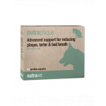 NUTRAVET Nutraplaque 60 caini si pisici, reducere placa bacteriena, tartru, respiratie urat mirositoare
