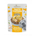 APPLAWS Taste Toppers Plic hrana caine, cu piept de pui, fasole, dovleac aspic 85 g