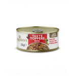 APPLAWS Taste Toppers Tocana pentru caini, cu carne de vita, morcovi si mazare 156 g