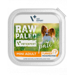 VETEXPERT Raw Paleo Pate Adult Mini pate monoproteic caini 150 g curcan