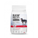 RAW PALEO Ultra Beef Medium&amp;Large Adult 2kg hrana caini adulti rase medii si mari, cu vita