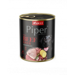 PIPER Hrana umeda cu ficat vita si cartofi pentru caini 800g