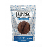SIMPLY FROM NATURE Meat Strips Benzi de carne de fazan pentru caini 80 g