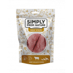 SIMPLY FROM NATURE Meat Strips vita si nigella pentru caini 3x80 g