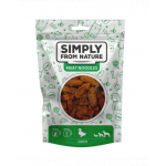 SIMPLY FROM NATURE Meat Noodles Recompensa rata pentru caini 80 g
