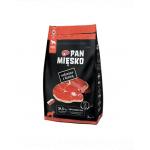 PAN MIĘSKO Mancare uscata caine talie medie, cu vita si capra M 3 kg