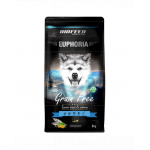BIOFEED EUPHORIA Gluten Free Pastrav &amp; Somon hrana monoproteica caini tineri de rasa medie si mare 2 kg