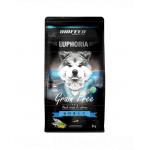 BIOFEED EUPHORIA Gluten Free Pastrav &amp; Somon hrana mono-proteica caini adulti de rase medii si mari 2 kg