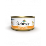 SCHESIR Mancare umeda caini, File de pui cu aloe in aspic 150 g