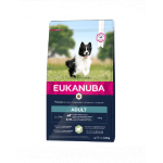 EUKANUBA Adult Small &amp; Medium Breeds Lamb&amp;Rice hrana uscata caini adulti talie mica/medie 2.5 kg