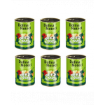 DOLINA NOTECI Premium SuperFood hrana umeda caini adulti, cerb si rata 400 g x 6 buc.