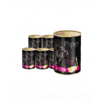 DOLINA NOTECI PIPER Set hrana umeda caini adulti 24x400 g cu stomac de vita