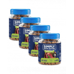 SIMPLY FROM NATURE Smart Bites Recompense dresaj caine 4x130 g caprioara