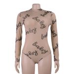 Body de dama transparent pentru bebelusi M