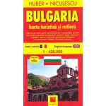 Bulgaria - Harta turistica si rutiera | 