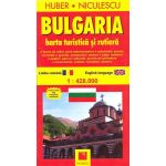 Bulgaria - Harta turistica si rutiera | 