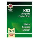 KS3 Complete Practice Tests - Science, Maths and English
