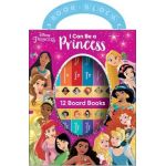 Disney Princess: I Can Be a Princess 12 Board Books - Pi Kids