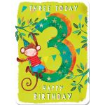 Felicitare - 3rd Birthday - Baieti | Ling Design