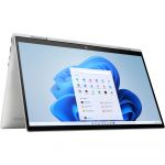 Laptop 2 in 1 HP Envy x360, 15.6", Full HD, Touchscreen, Intel Core i7-1260P, 16GB RAM, 512GB SSD M.2, Intel Iris Xe Graphics, Windows 11 Home, Natural Silver