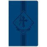 KJV Kids Bible, Royal Blue Leathertouch - Holman Bible Staff