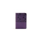 KJV Large Print Compact Reference Bible, Purple Leathertouch - Holman Bible Staff