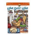 Creative Haven Home Sweet Home Coloring Book - Teresa Goodridge