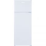 Frigider cu doua usi Heinner HF-H2206F+, Control mecanic, Lumina LED, Usi reversibile, 206 l, 143 cm, Alb