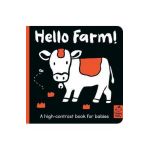 Hello Farm!: A High-Contrast Book for Babies - Amelia Hepworth
