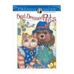 Creative Haven Best-Dressed Pets Coloring Book - Marjorie Sarnat