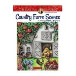 Creative Haven Country Farm Scenes Coloring Book - Teresa Goodridge