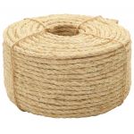 vidaXL Frânghie, 500 m, 100% sisal, 8 mm