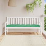 vidaXL Pernă bancă de grădină, verde, 180x50x7 cm, material oxford