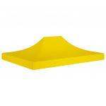 vidaXL Acoperiș pentru cort de petrecere, galben, 4 x 3 m, 270 g/m²