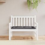 vidaXL Pernă de bancă de grădină antracit 100x50x7 cm textil oxford