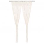 vidaXL Perdea macrame, 140 x 240 cm, bumbac