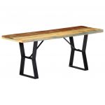 vidaXL Bancă, 110 cm, lemn masiv reciclat
