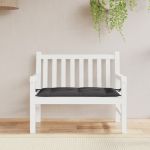vidaXL Pernă bancă de grădină, negru, 100x50x7 cm, material oxford