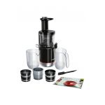 Storcator de fructe cu melc -150W - 55 RPM - 3 filtre - smoothies si sorbet - Melc din Tritan - Reverse - DripStop - Negru